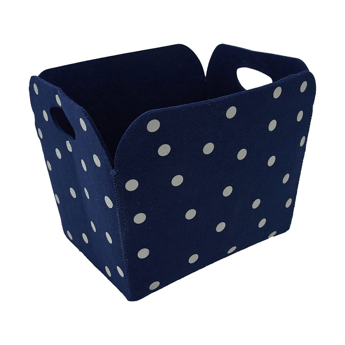 Felt Storage Basket - Blue