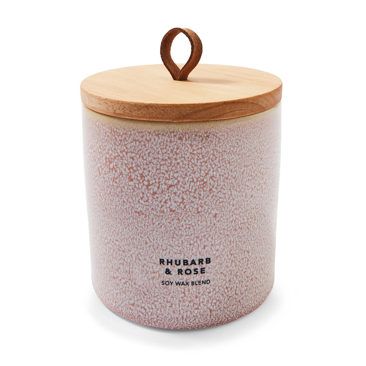 Reactive Pink Fragrant Candle