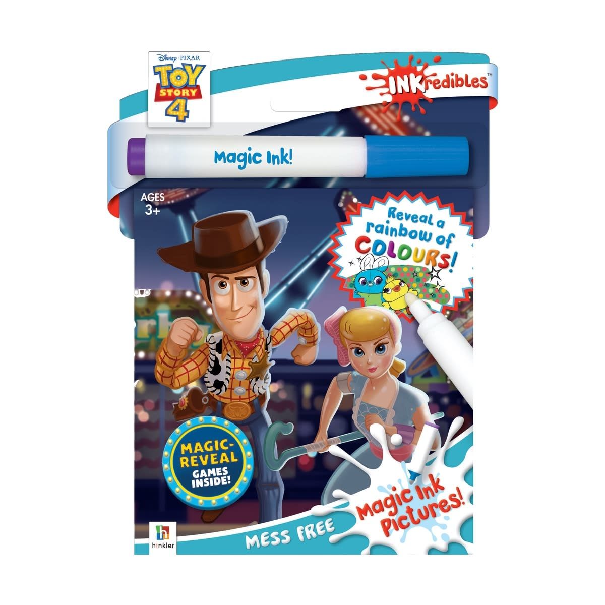 Disney Pixar Toy Story 4 Magic Ink Pictures Book Set