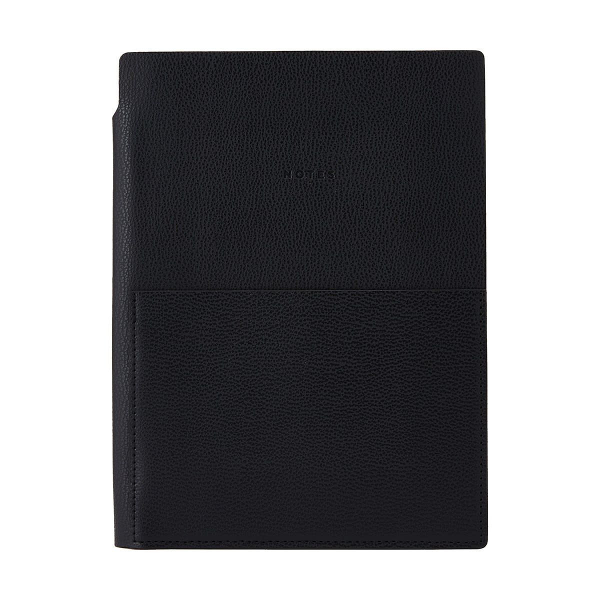 Journal with Pen Holder - Black