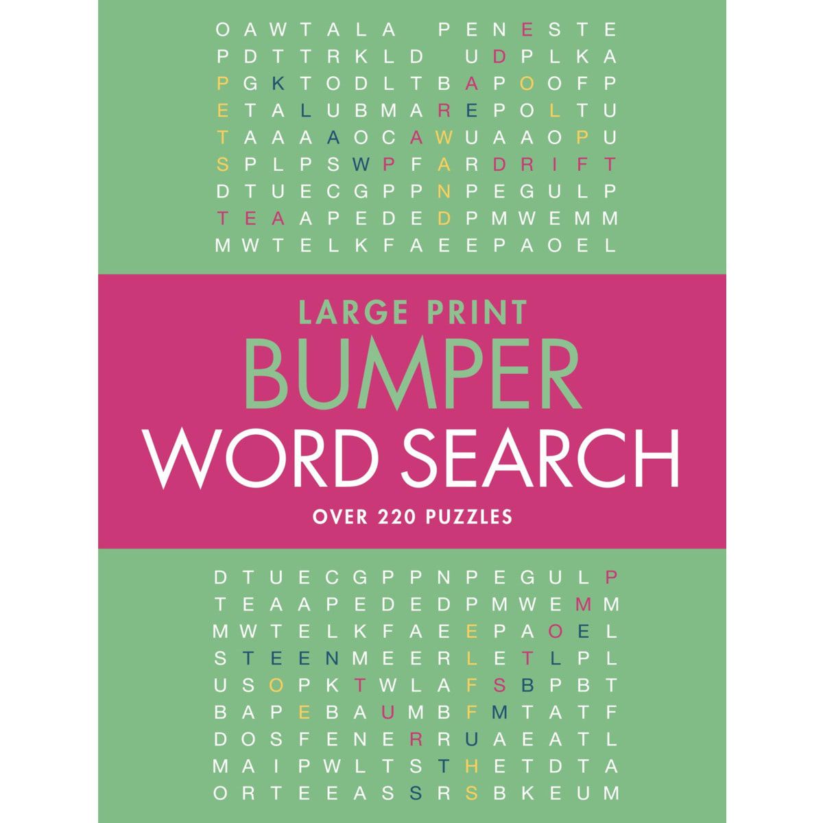 Large Print Bumper Word Search - Book