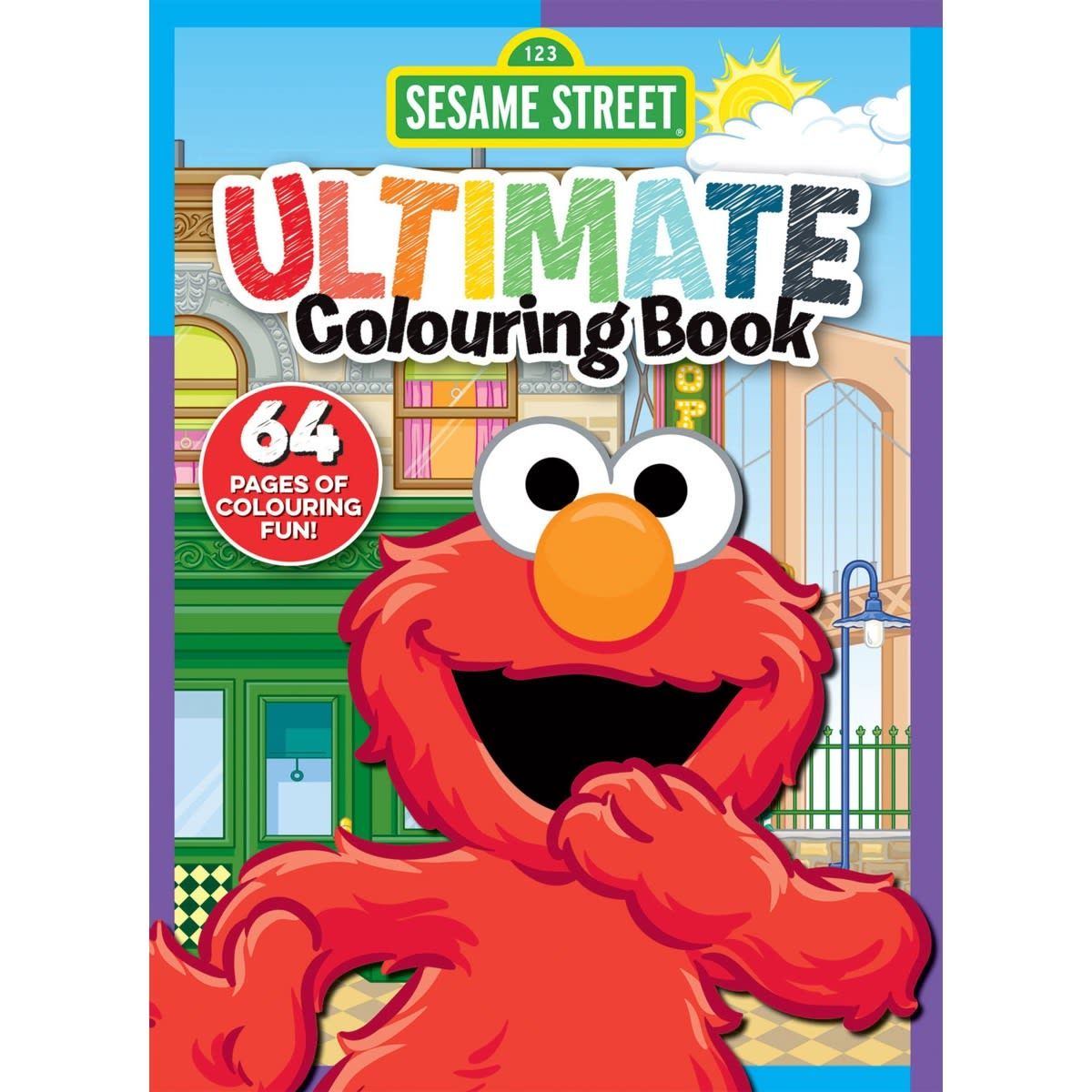 123 Sesame Street: Ultimate Colouring Book