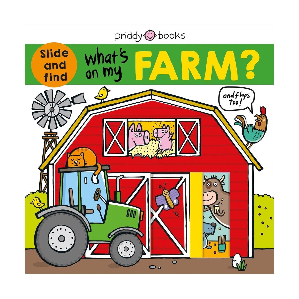 What's On My Farm? Slide & Find Book