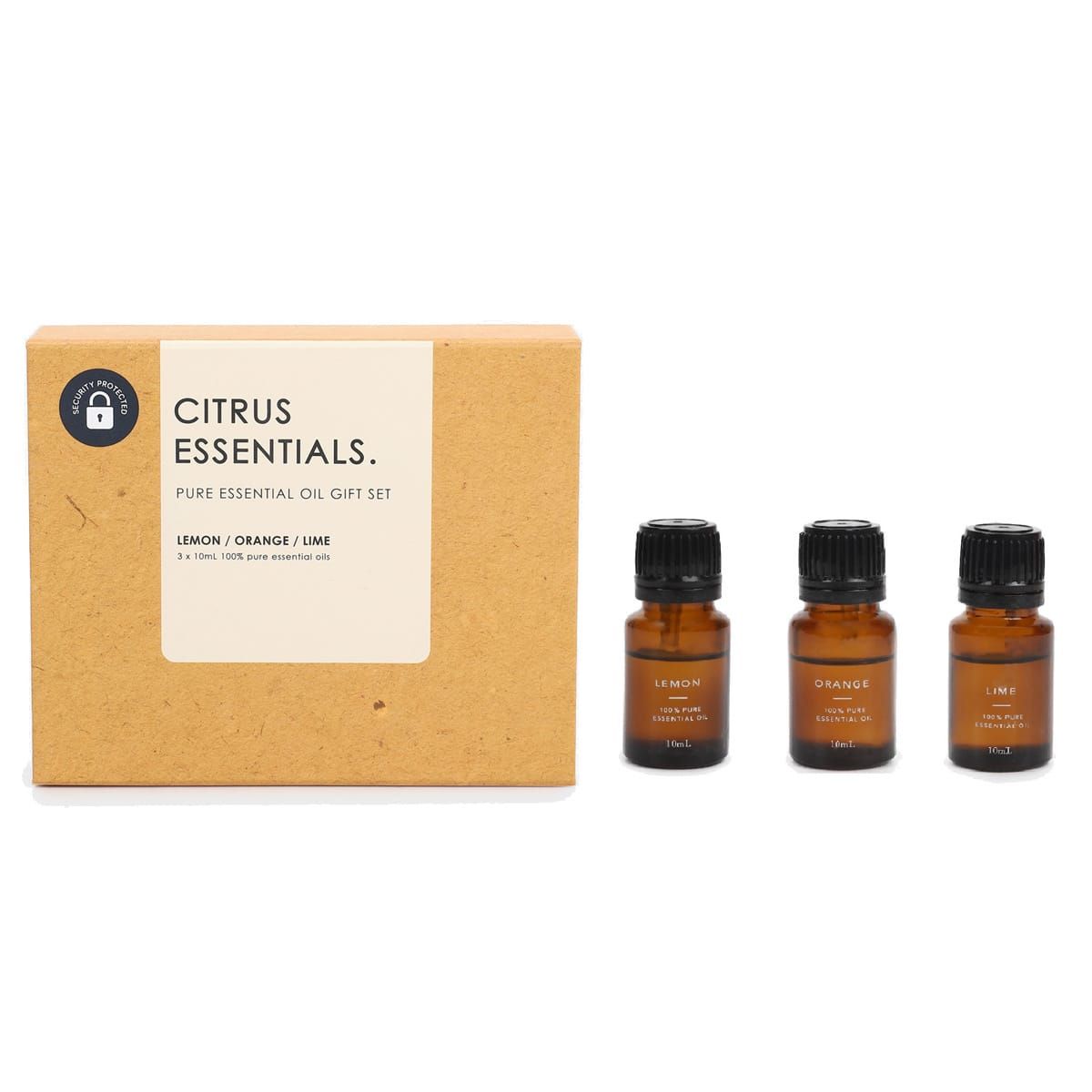3 Pack Citrus Essential Pure Essential Gift Set