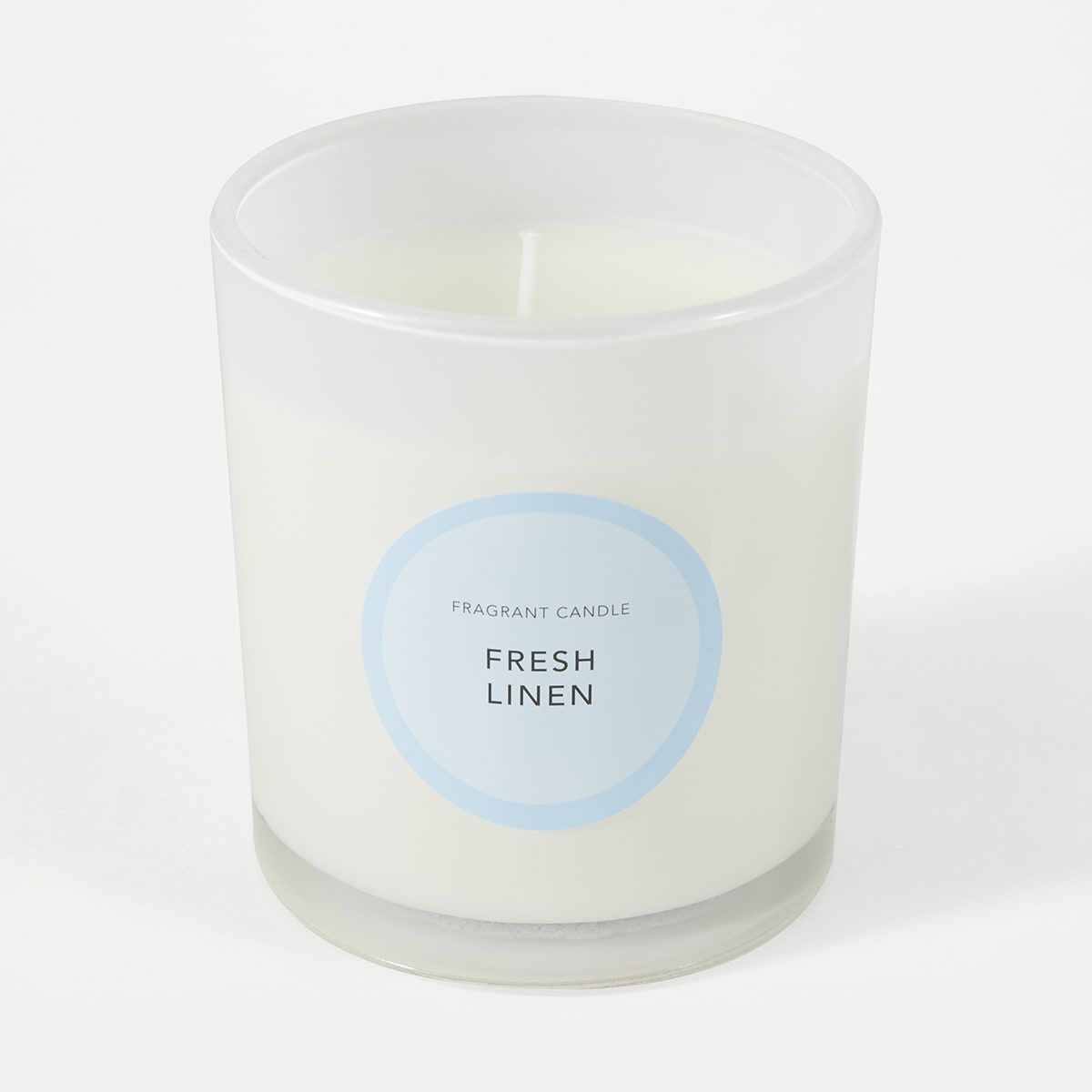 Fresh Linen Fragrant Candle - Medium