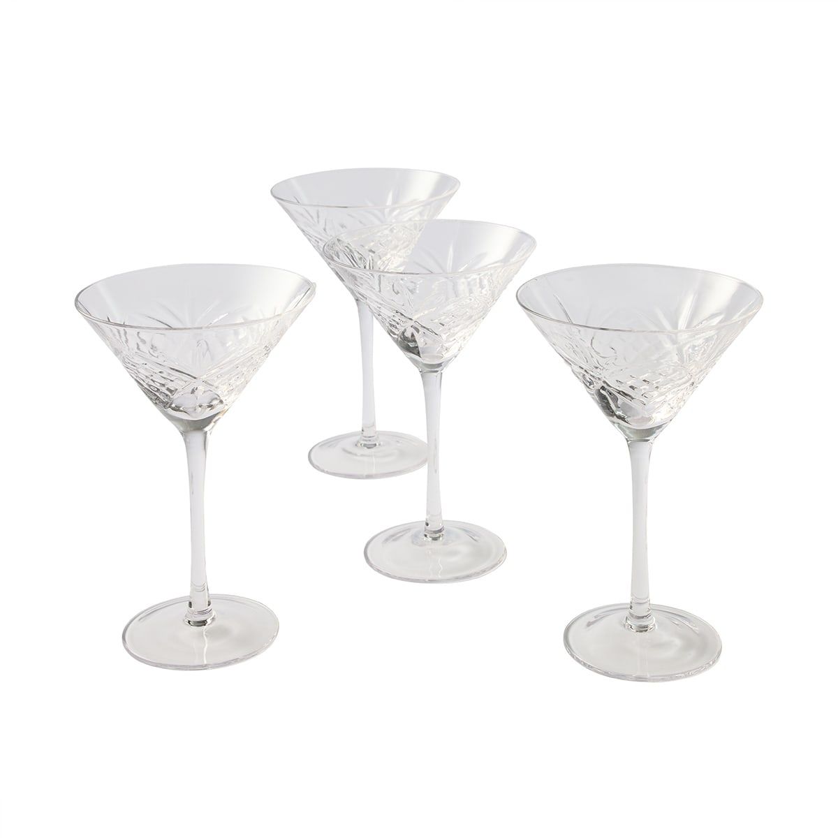 4 Bond Martini Glasses