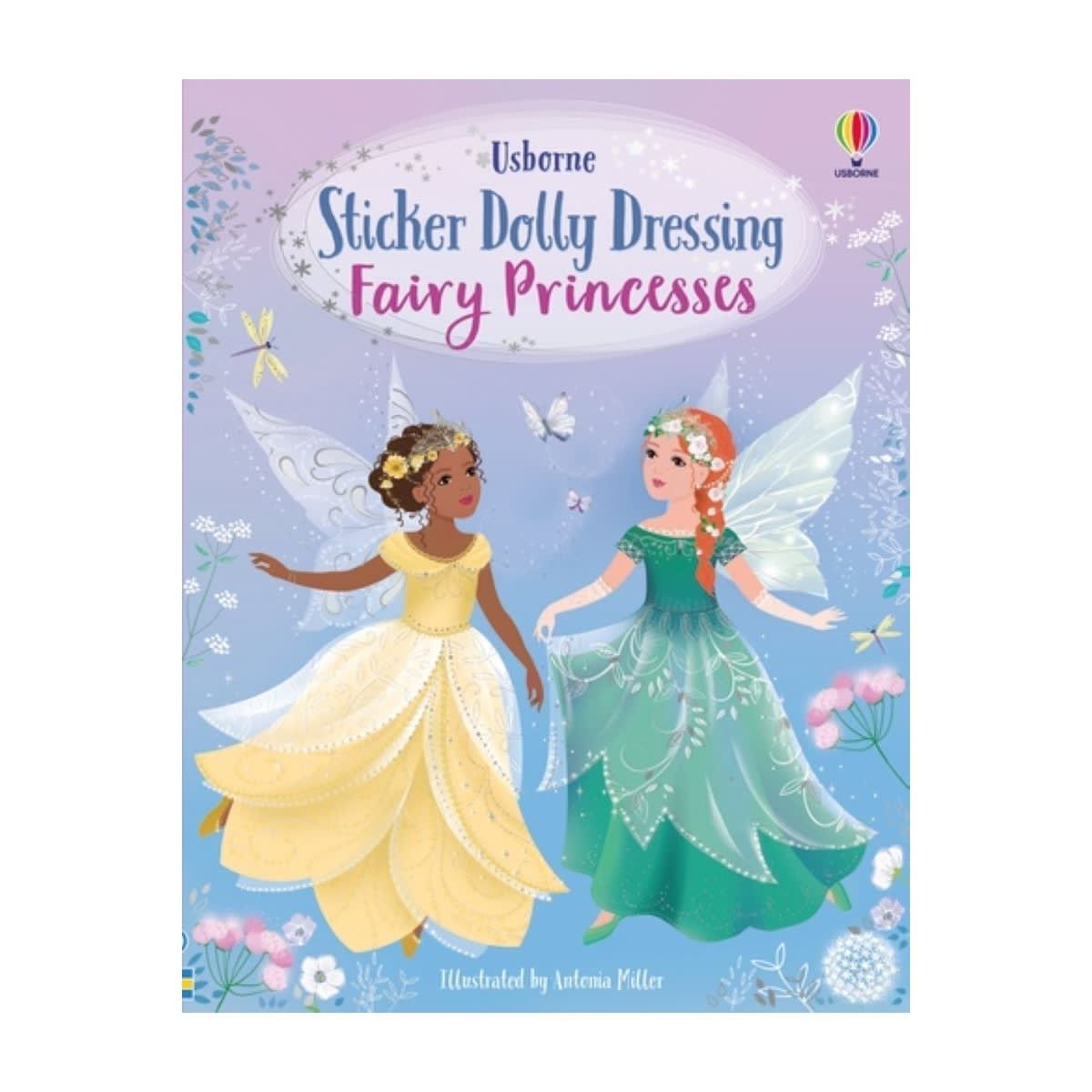 Usborne Sticker Dolly Dressing Fairy Princesses by Fiona Watt - Book