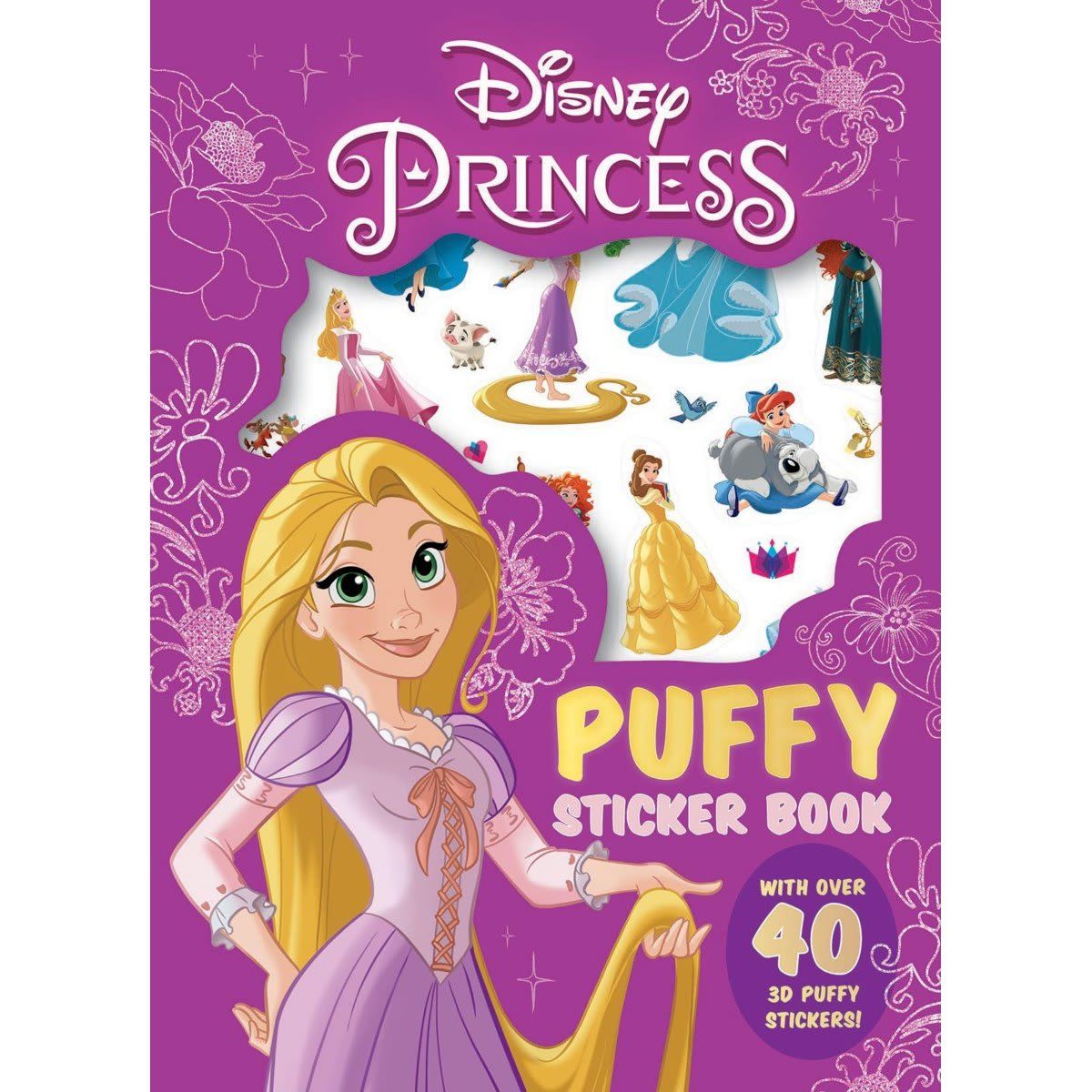 Disney Princess Puffy Sticker Book