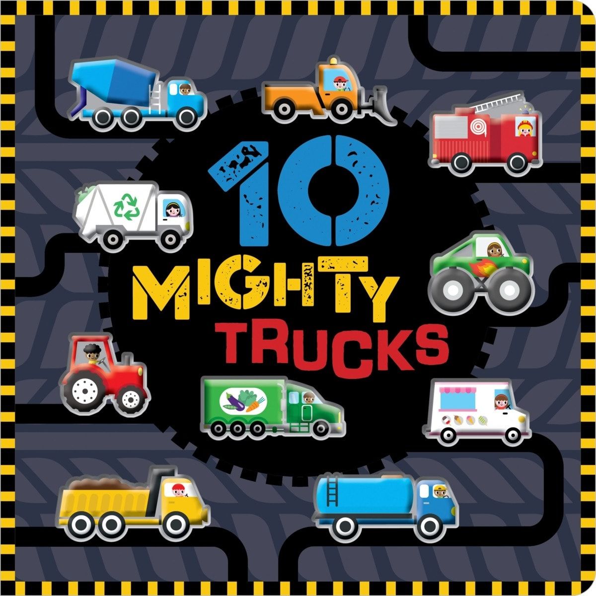 10 Mighty Trucks by Rosie Greening - Book