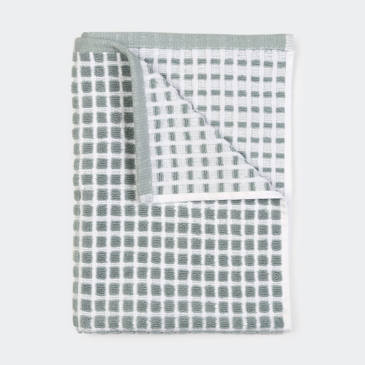 Jade Grid Hand Towel