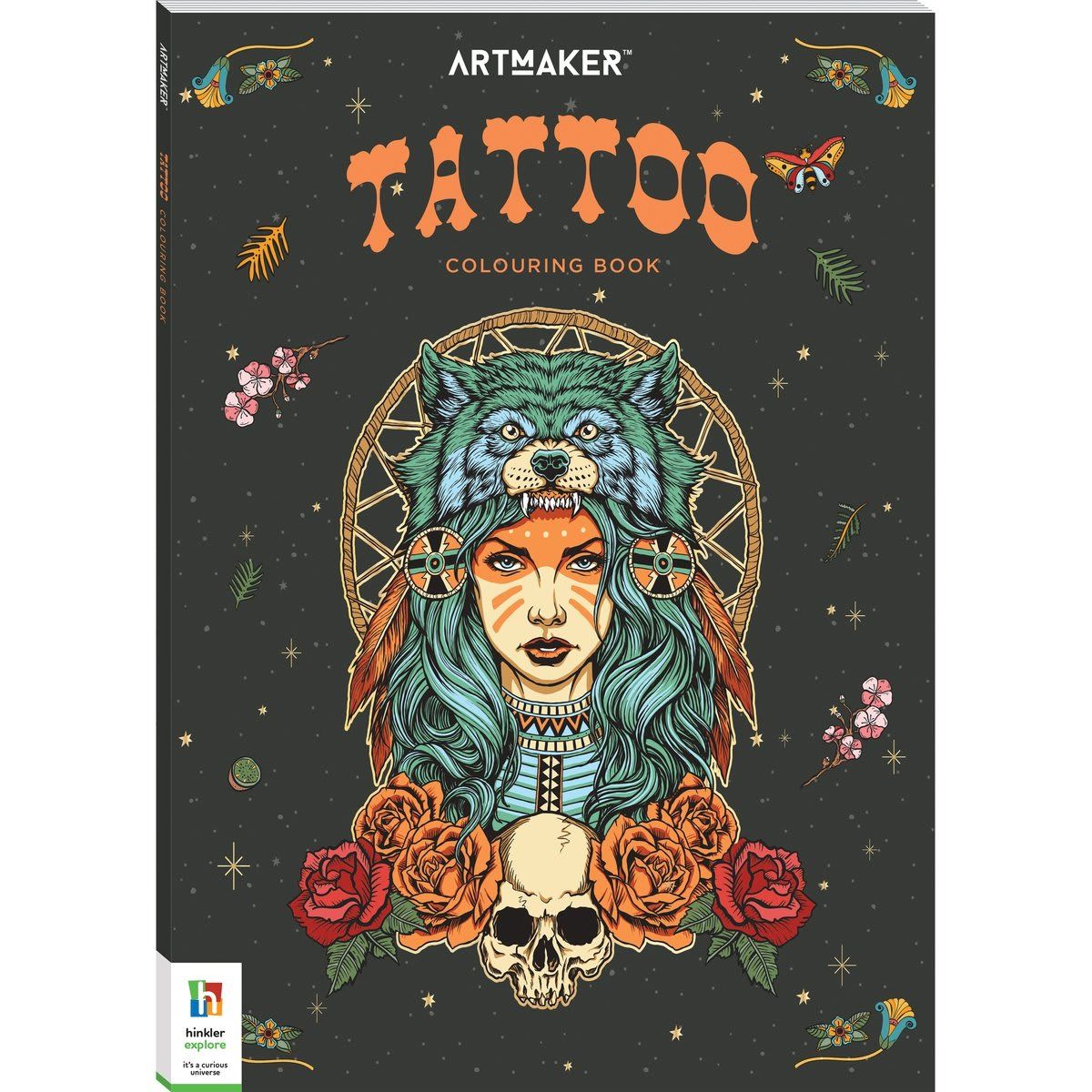 Art Maker Tattoo Colouring Book