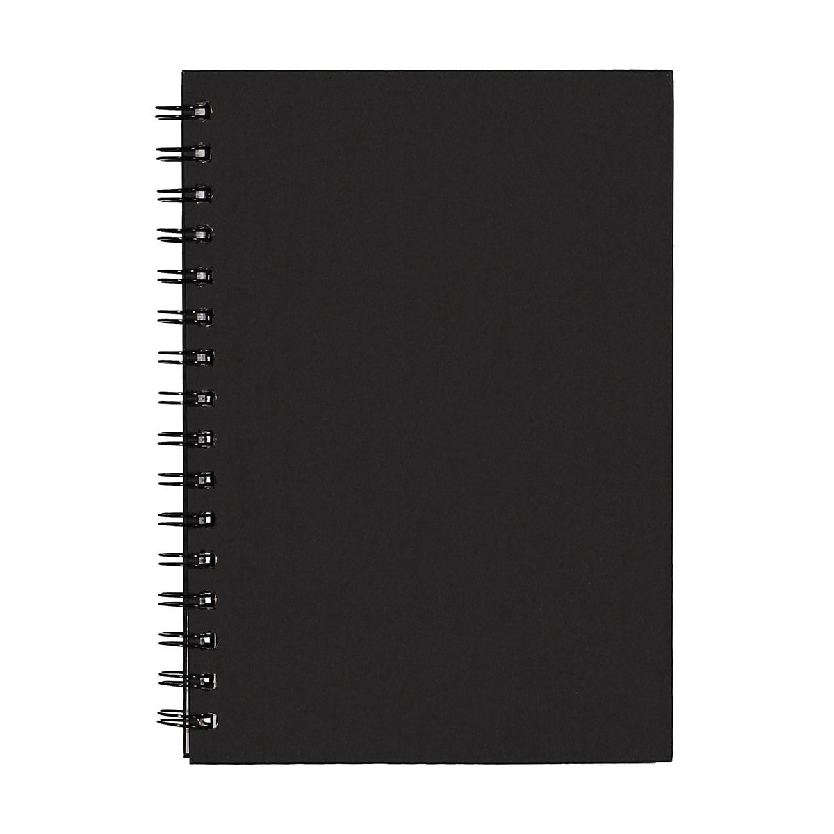 A5 Spiral Notebook - Black