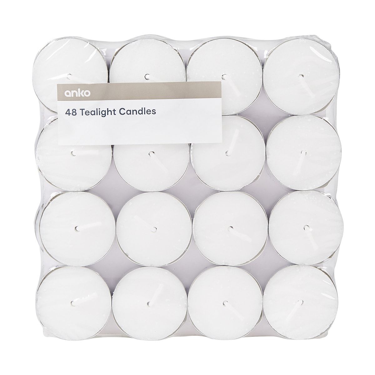 Unscented Tealights - Pack of 48
