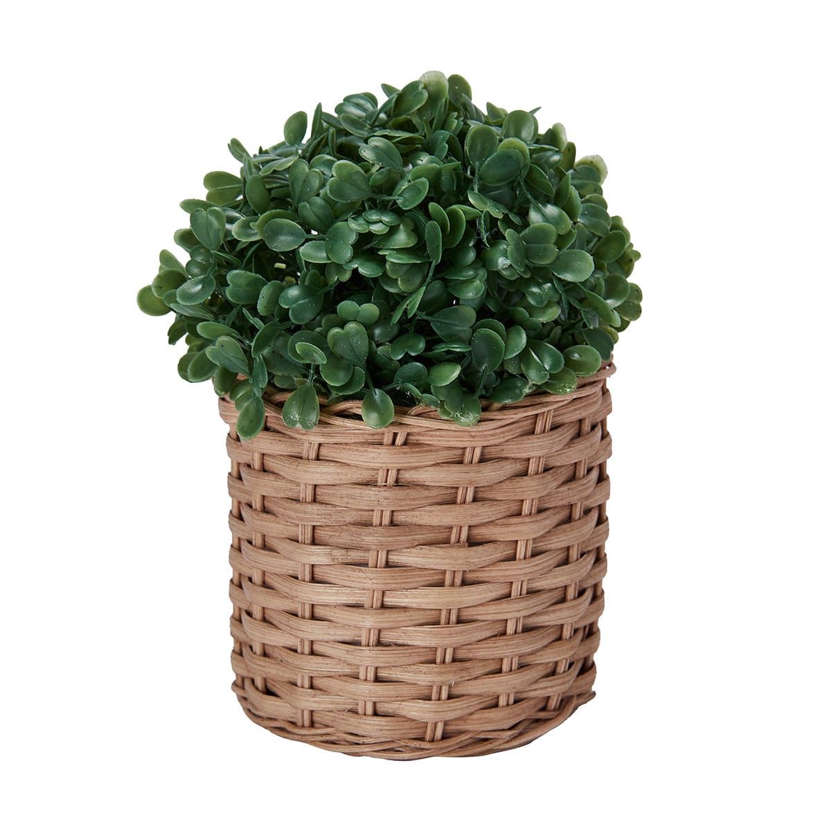 Artificial Topiary in Woven Pot