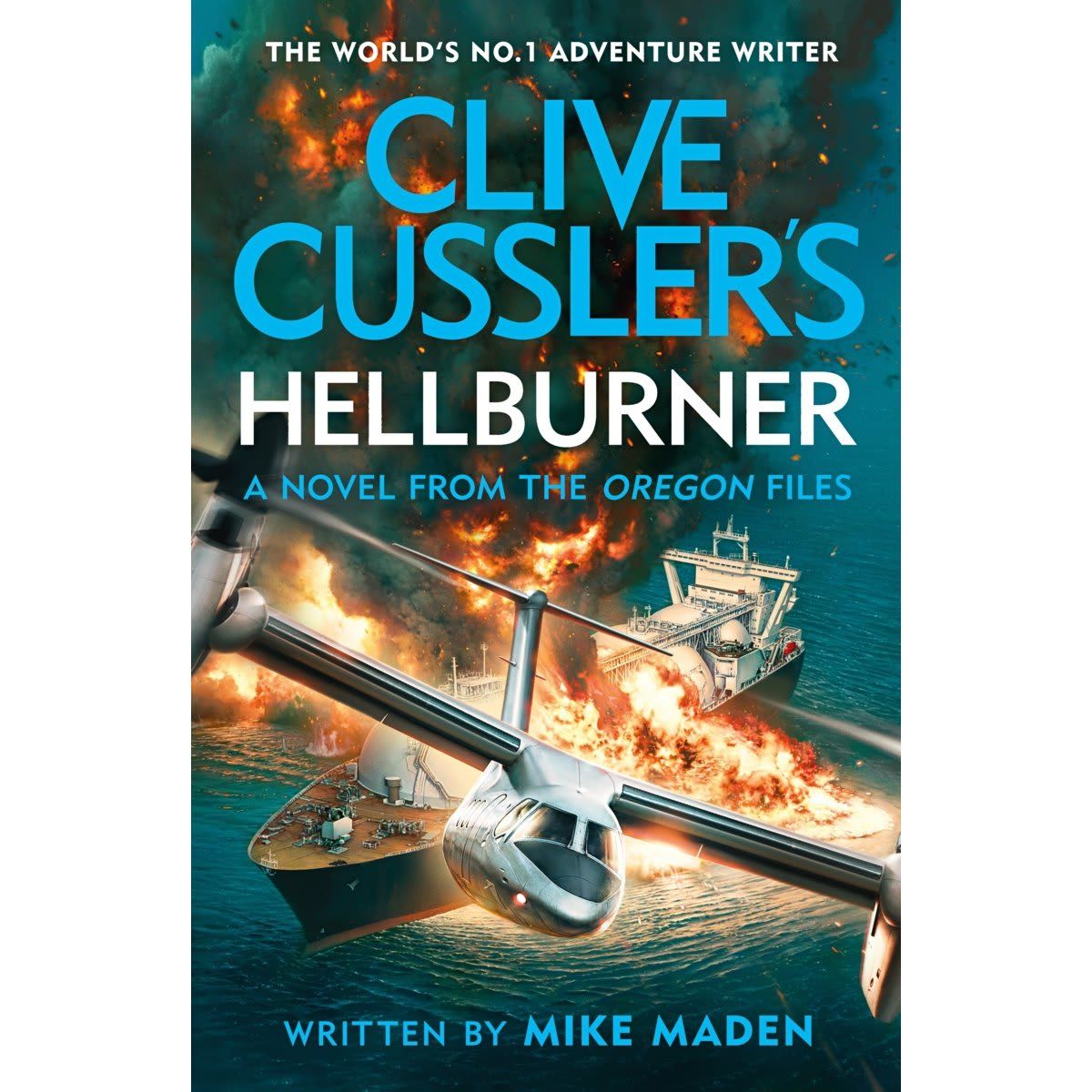 Clive Cussler's Hellburner by Mike Maden - Book