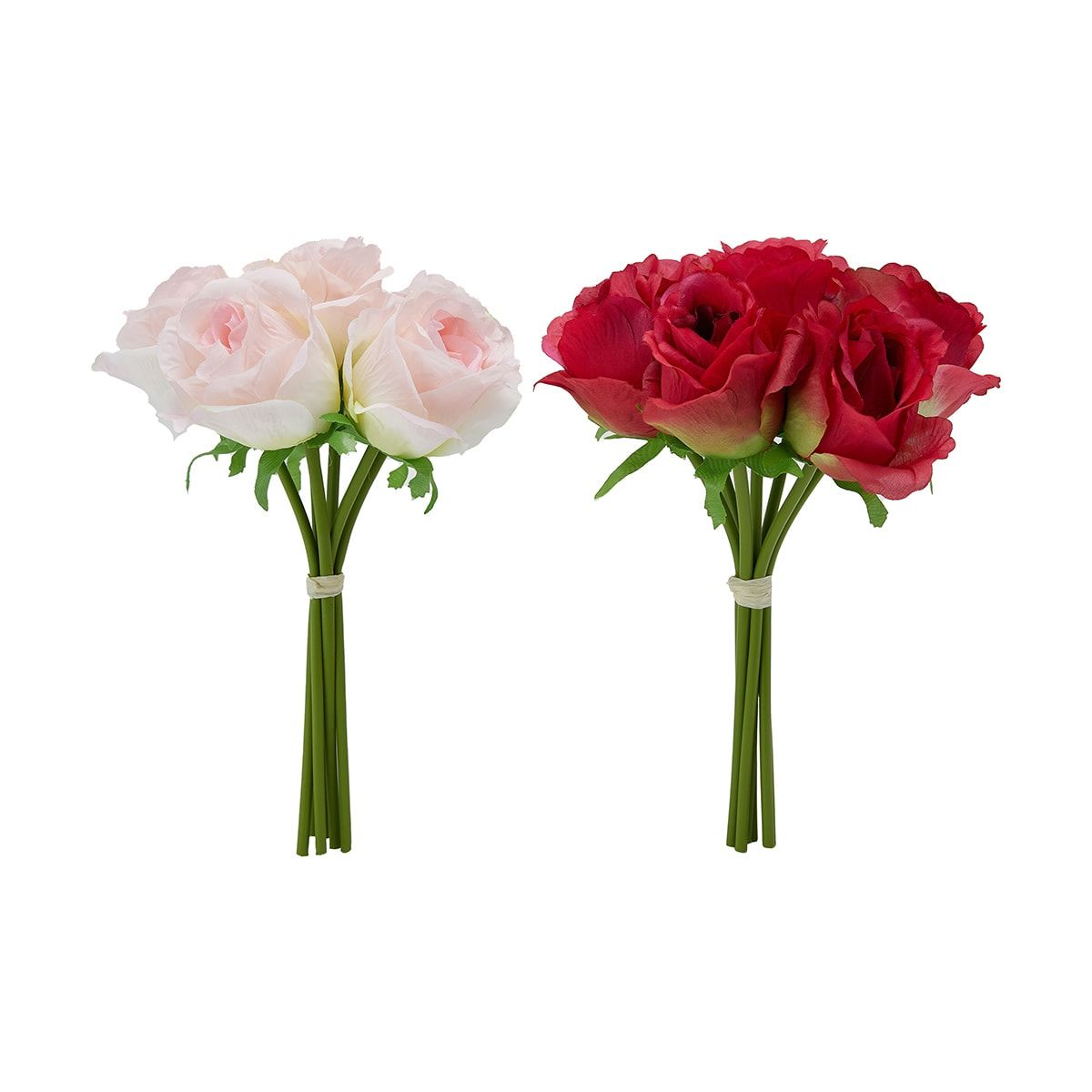 Artificial Roses Bunch - Assorted