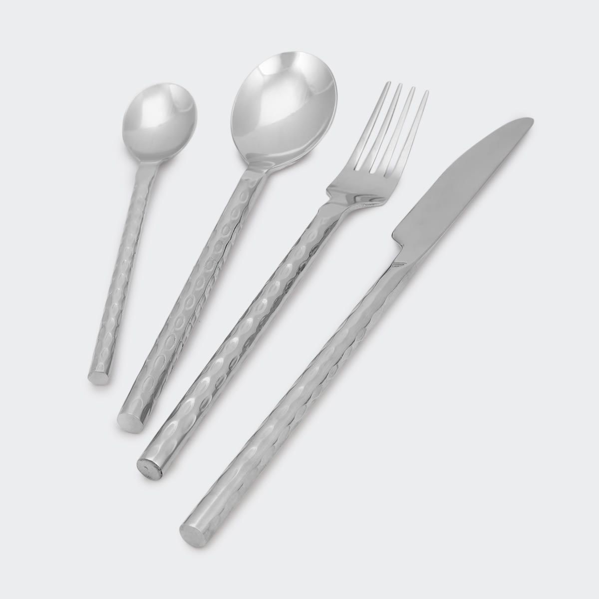 Textured 16 Piece Cutlery Set