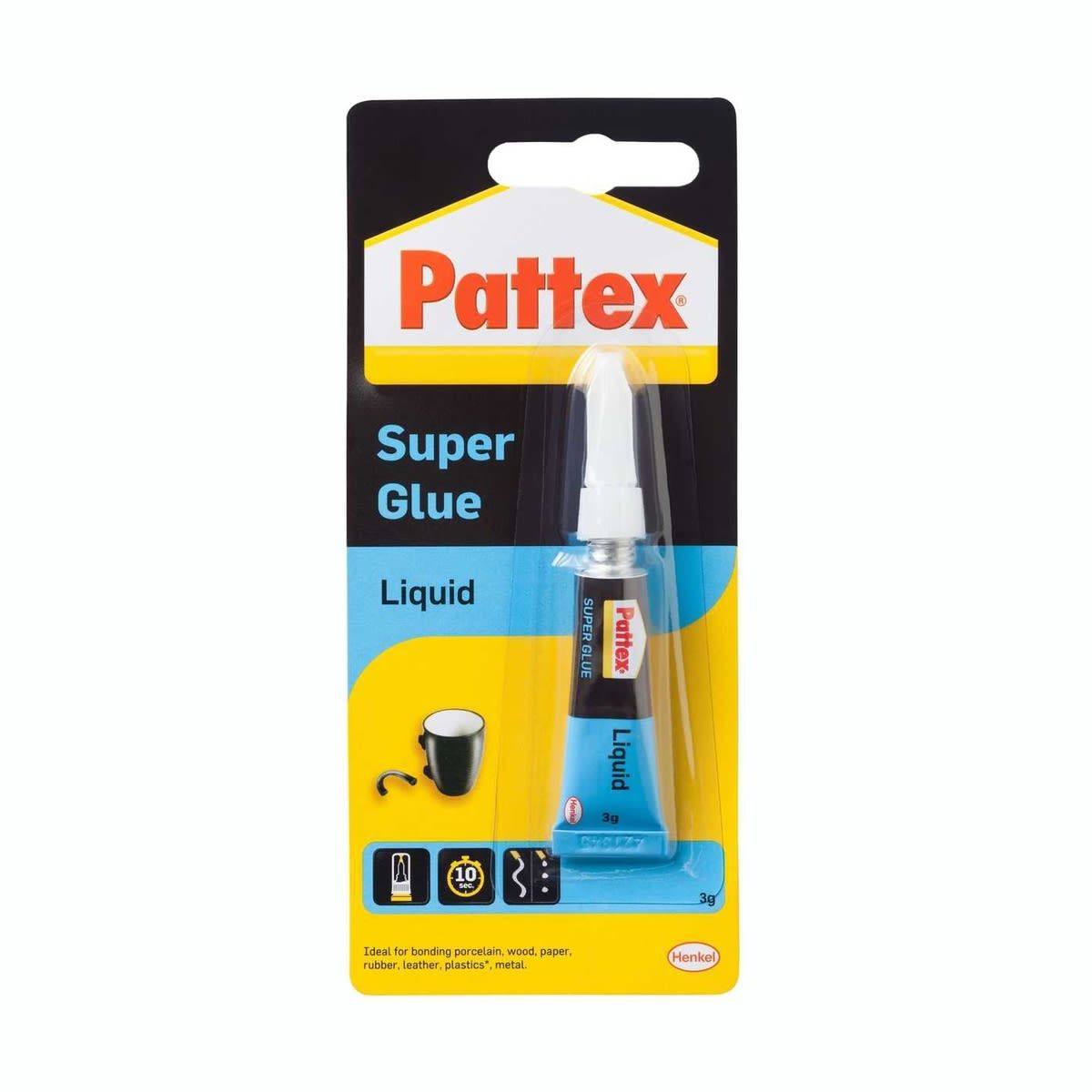 Pattex Super Glue Liquid Adhesive - 3g