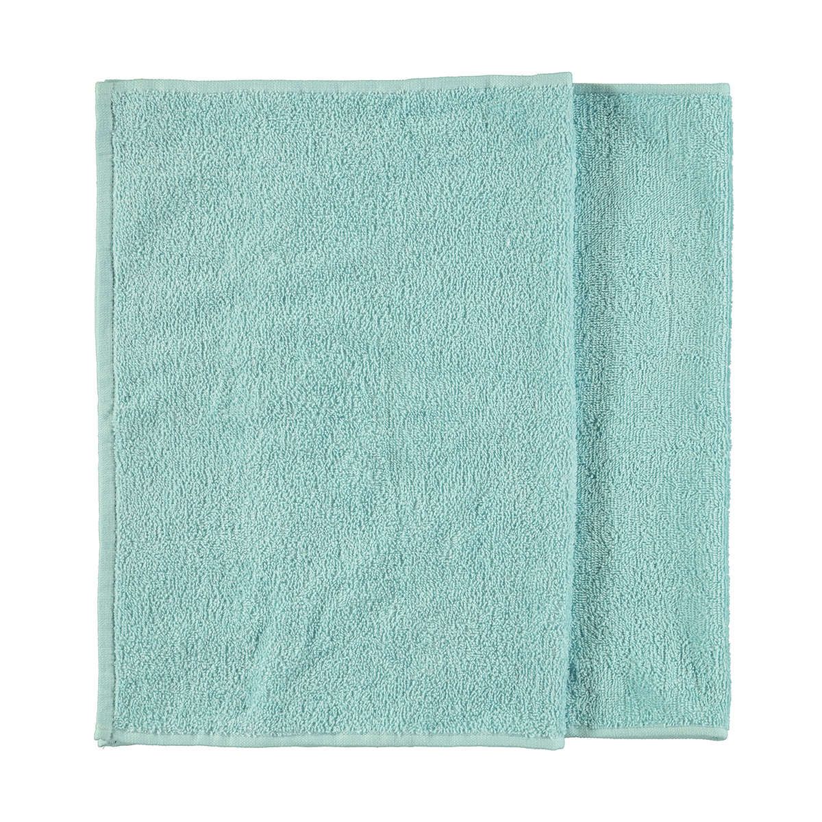 2 Pack Madison Cotton Hand Towels - Blue Mist