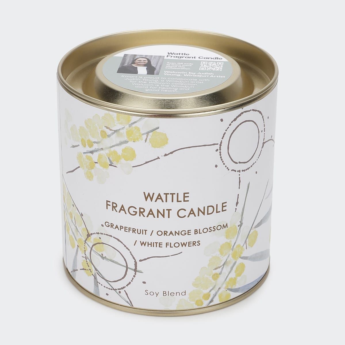 Wattle Soy Blend Fragrant Candle