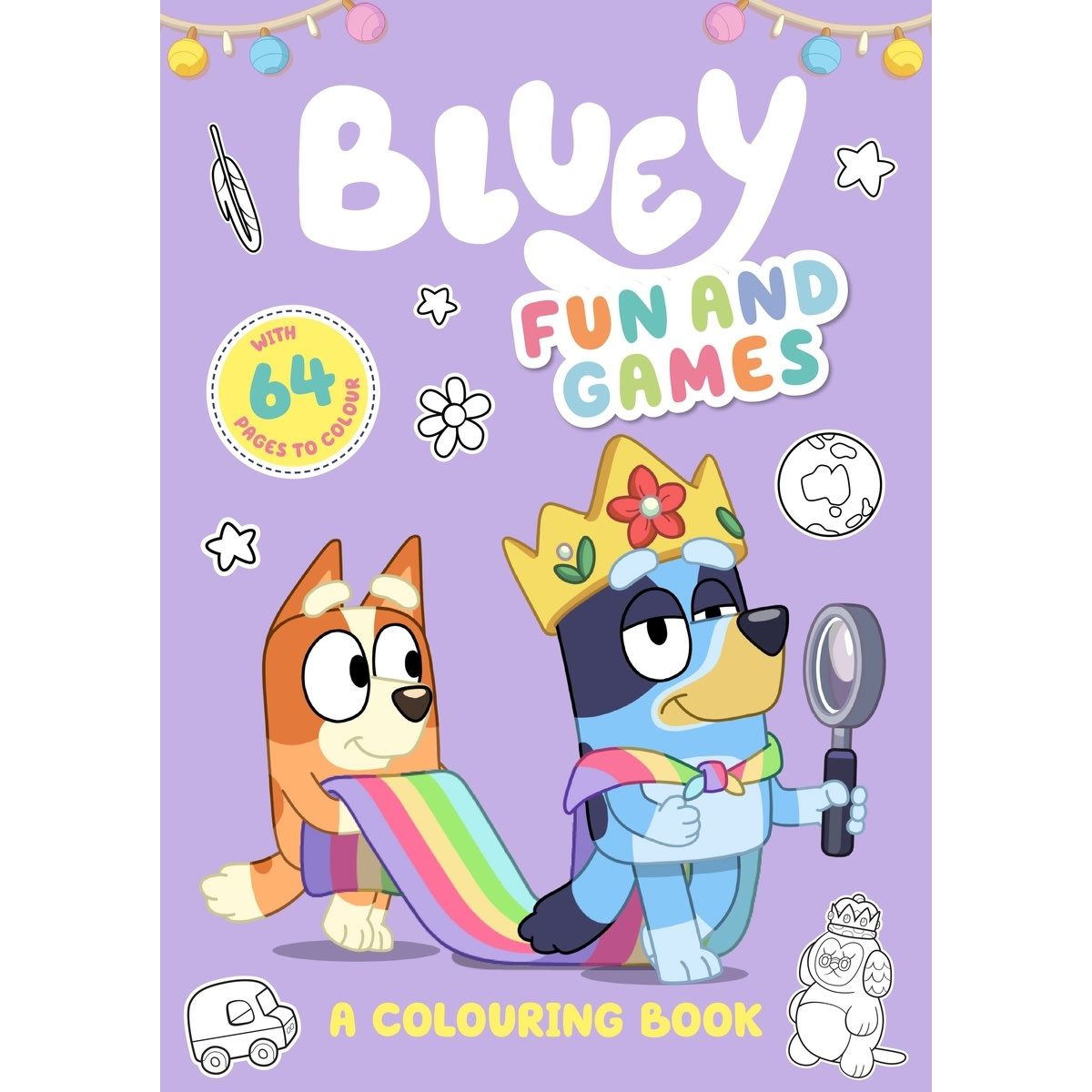 Bluey Fun and Games - A Colouring Book