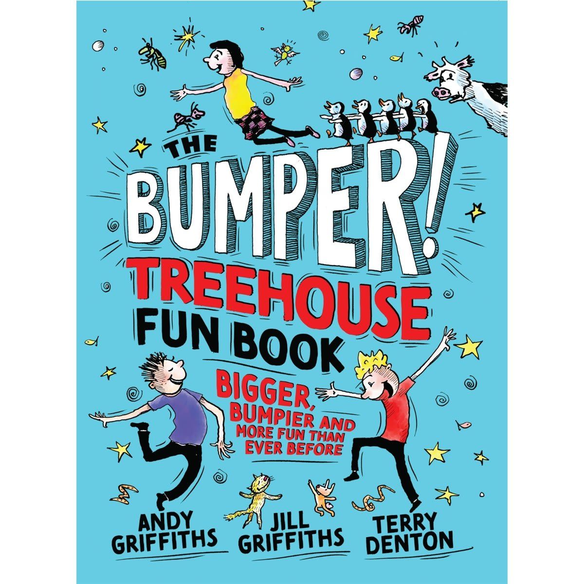The Bumper Treehouse Fun Book by Andy Griffiths, Jill Griffiths and Terry Denton - Book