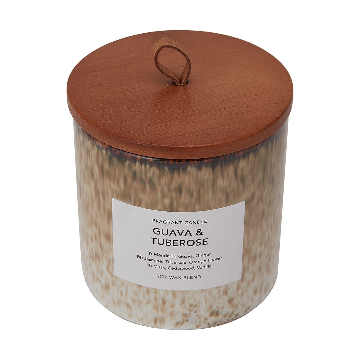 Reactive Brown Fragrant Candle