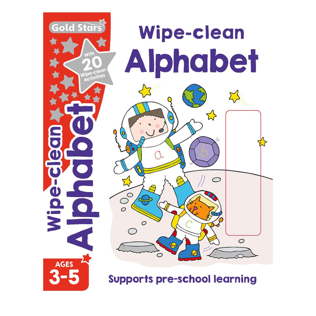 Gold Stars: Wipe Clean Alphabet - Activity Book