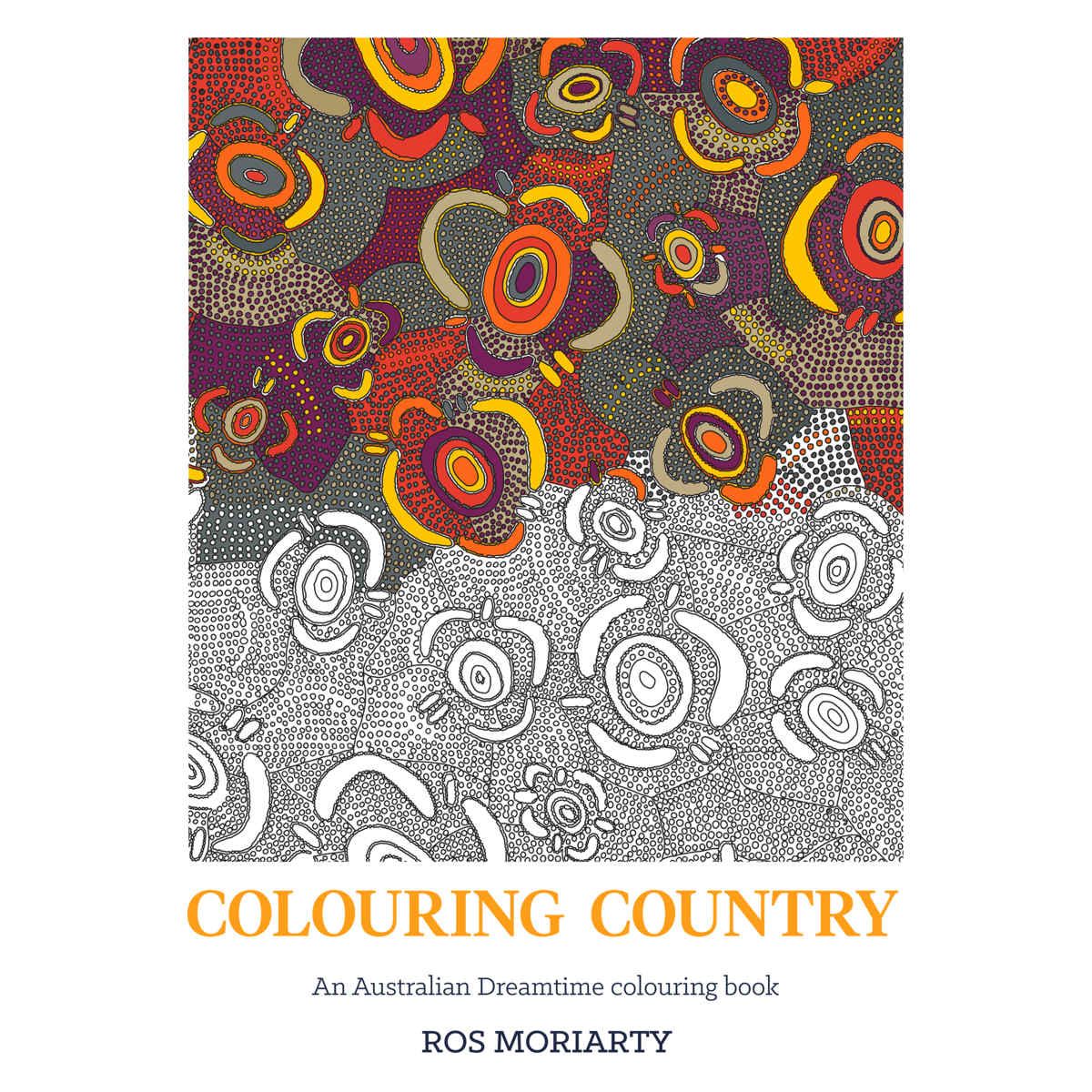 Colouring Country by Ros Moriarty - Book