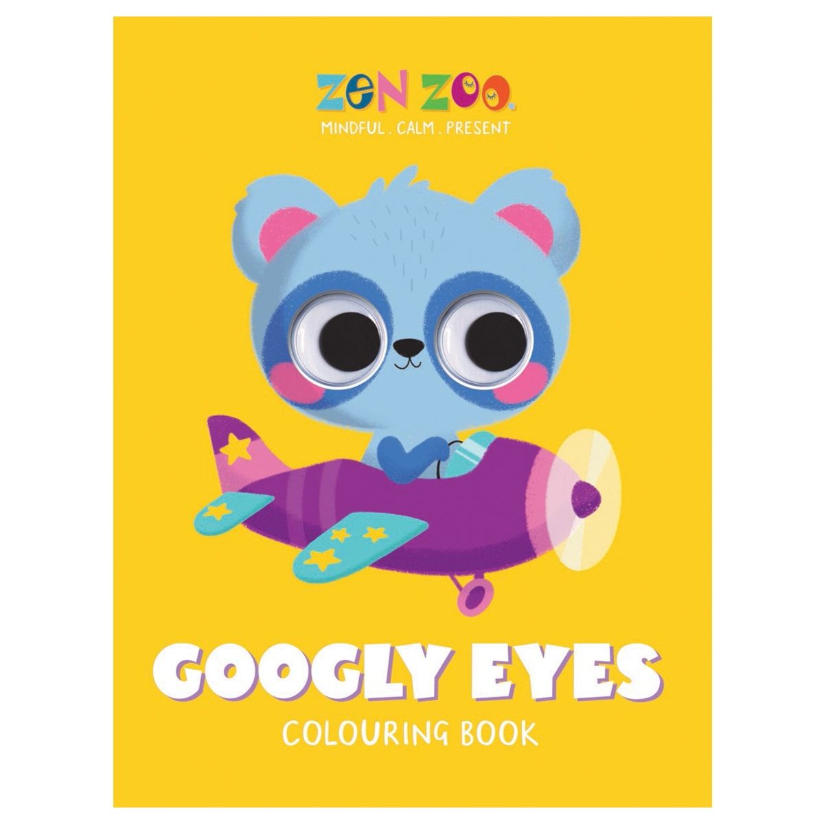 Zen Zoo Googly Eyes Colouring Book