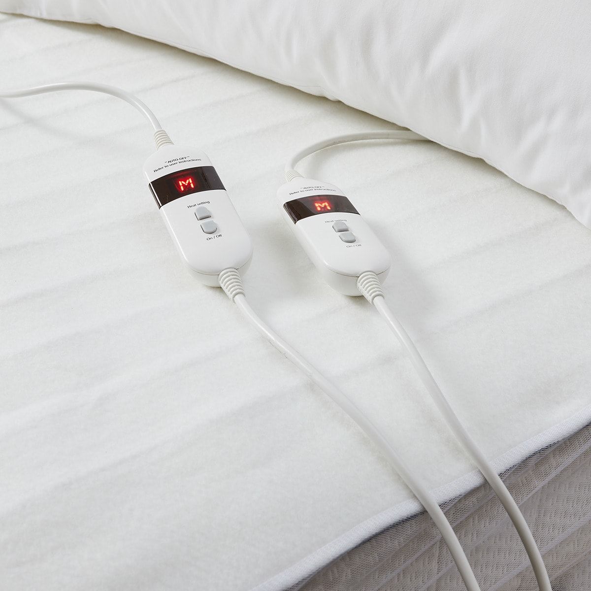 Fitted Electric Blanket - Queen Bed, White