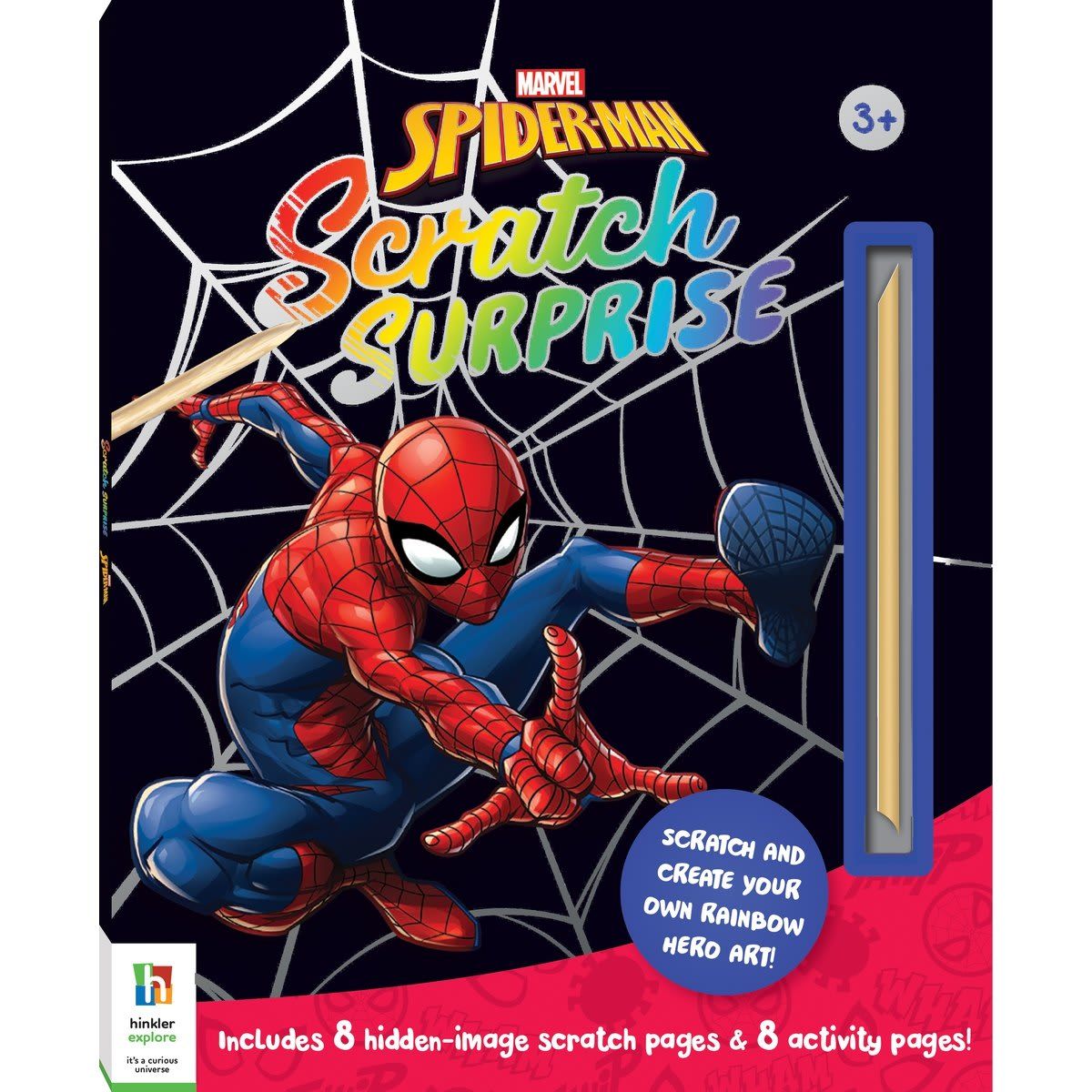 Marvel Spider-Man Scratch Surprise Activity Book
