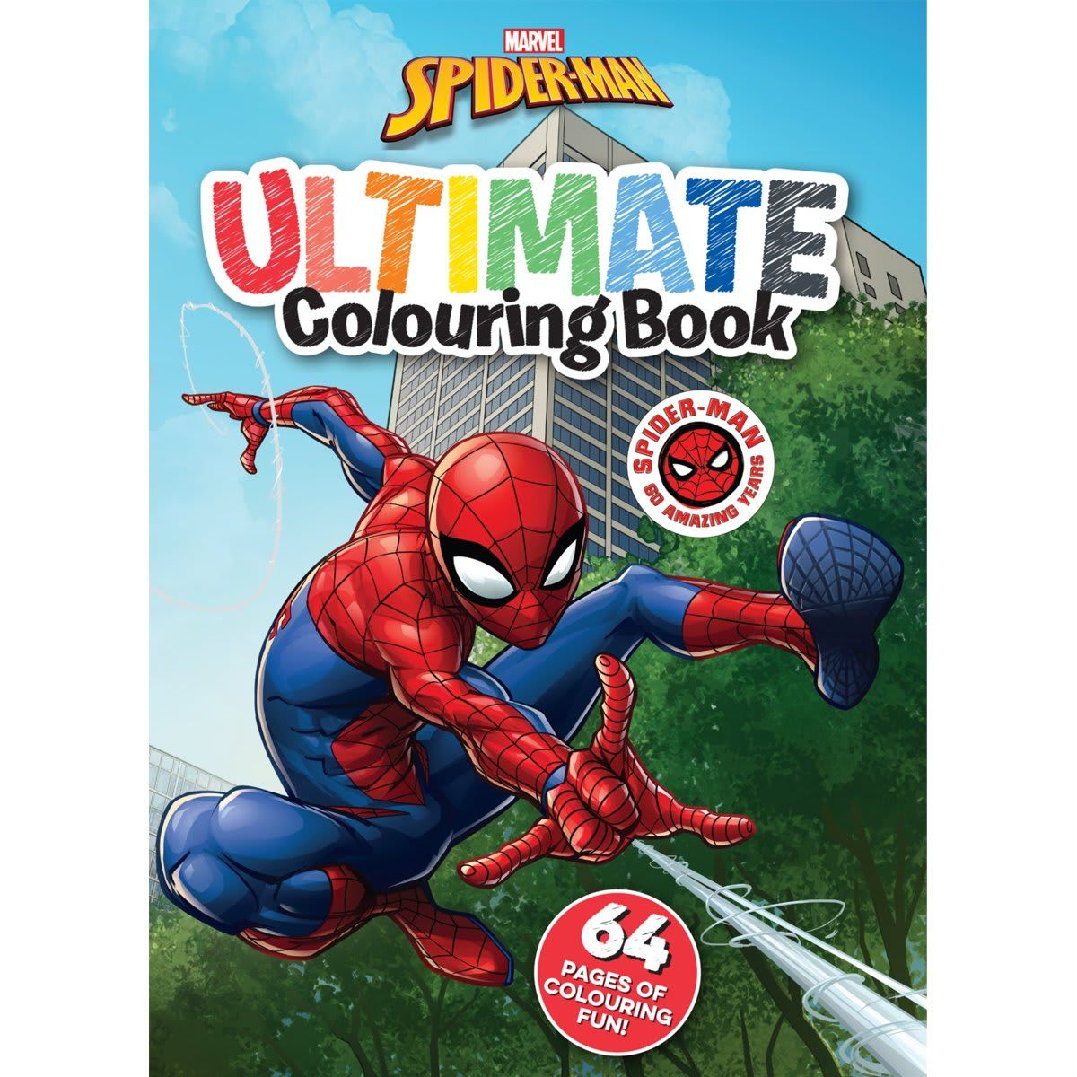 Marvel Spider-Man Ultimate Colouring Book