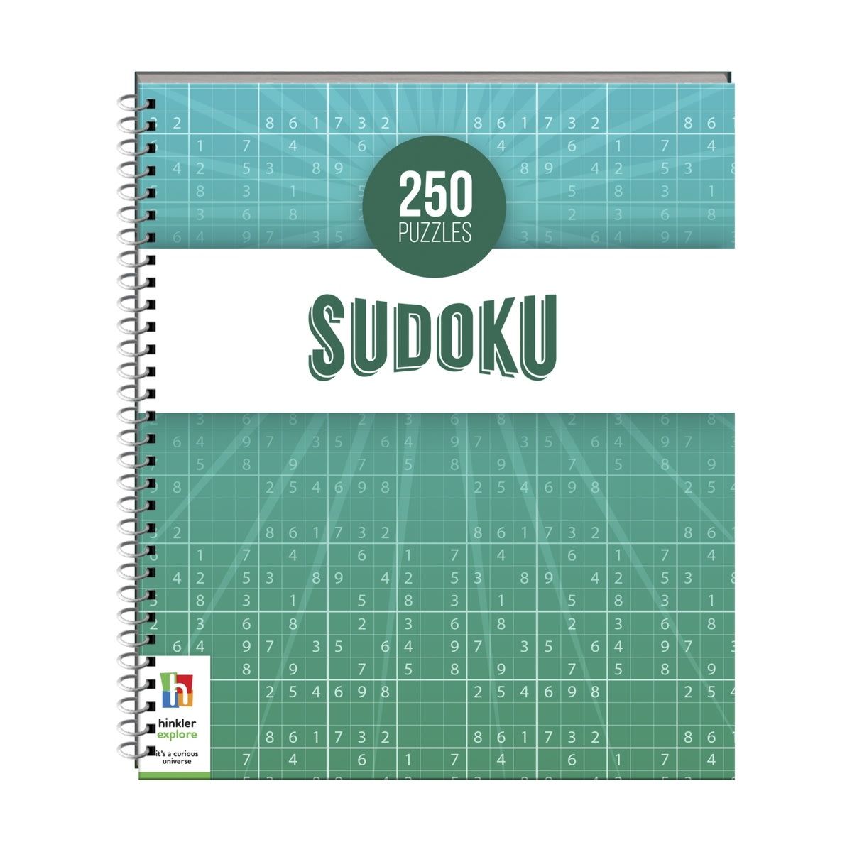 250 Puzzles: Sudoku - Book