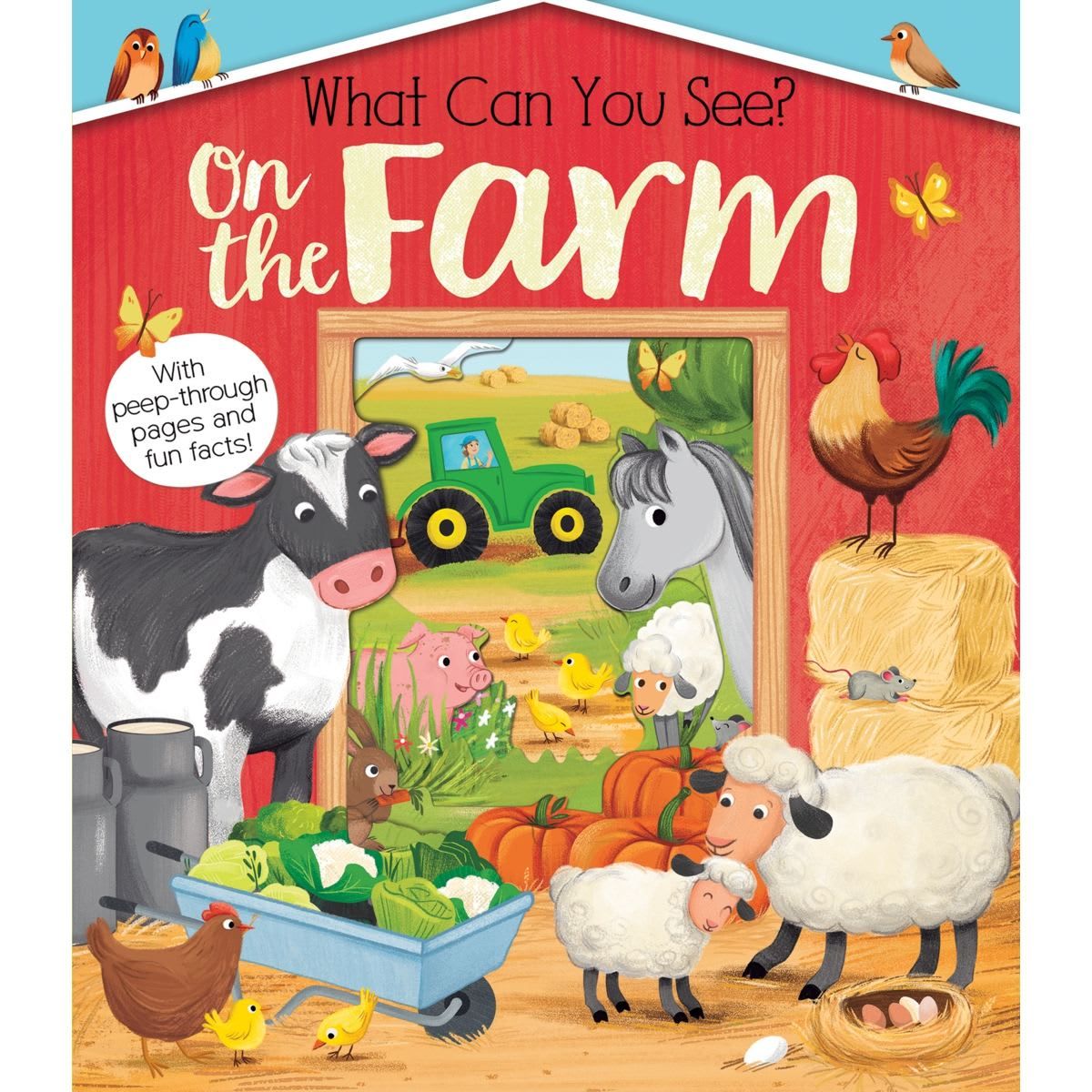 What Can You See? On the Farm - Book