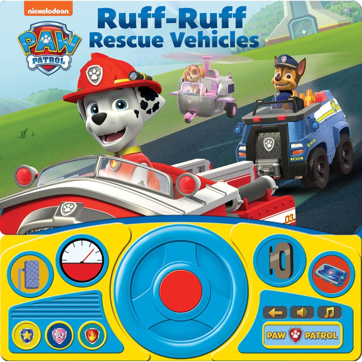 Nickelodeon PAW Patrol Ruff-Ruff Rescue Vehicles - Book