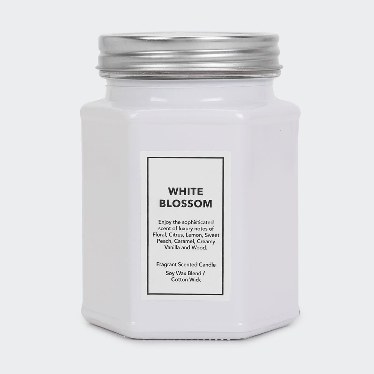 White Blossom Fragrant Scented Candle