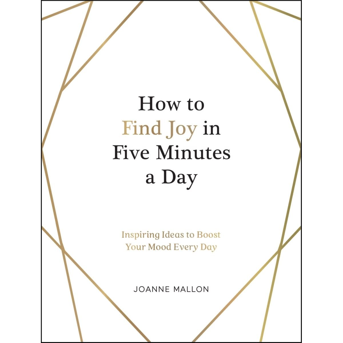 How to Find Joy in Five Minutes a Day by Joanne Mallon - Book