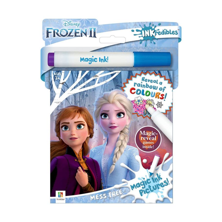 Disney Frozen II Inkredibles Magic Ink Pictures - Activity Book