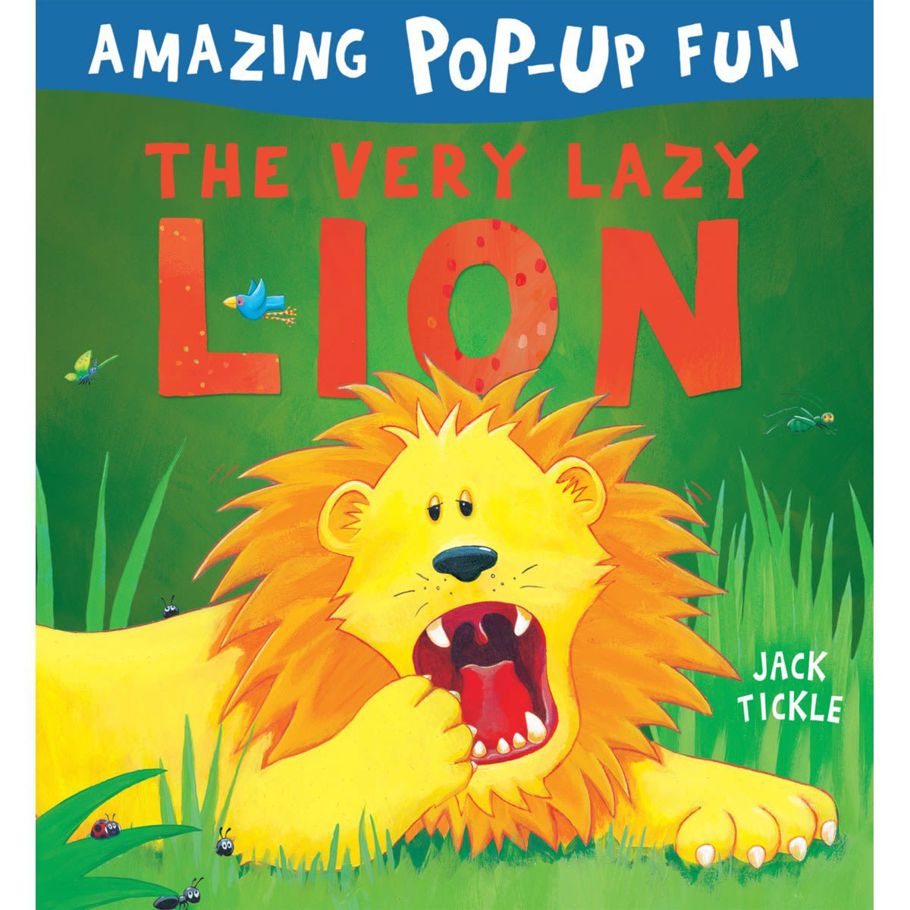 The Very Lazy Lion by Jack Tickle - Book