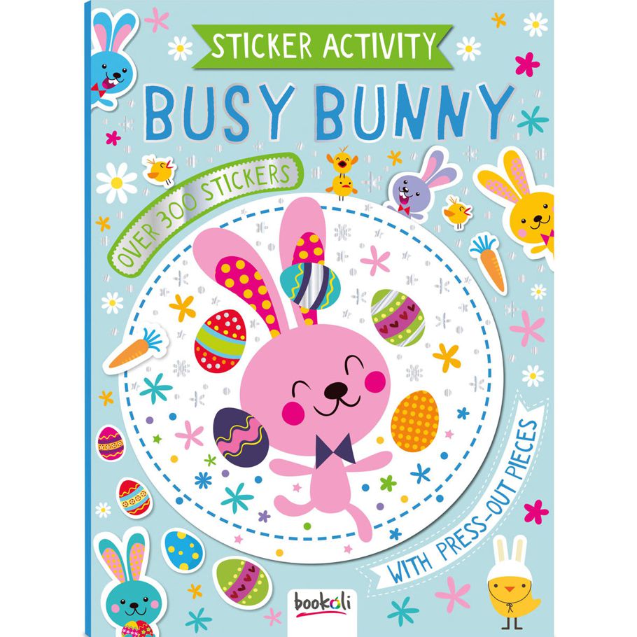 Busy Bunny Sticker Activity Book