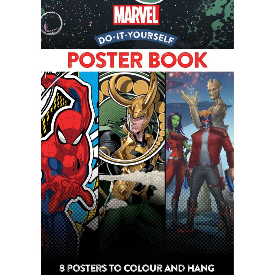 Marvel Do-It-Yourself Poster Book