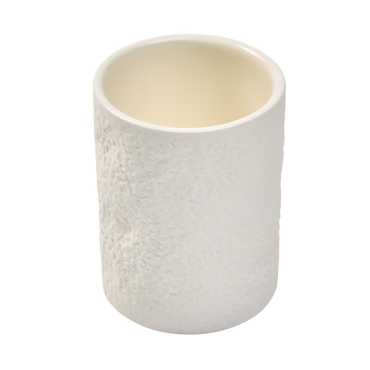 White Textured Tumbler