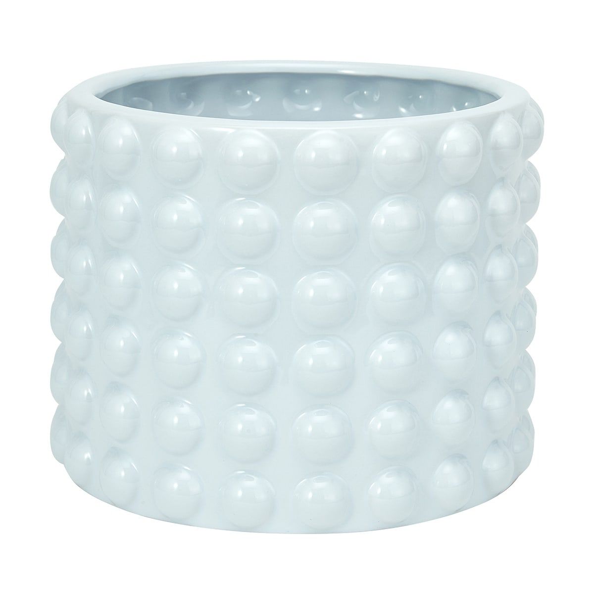 Large White Bubble Pot