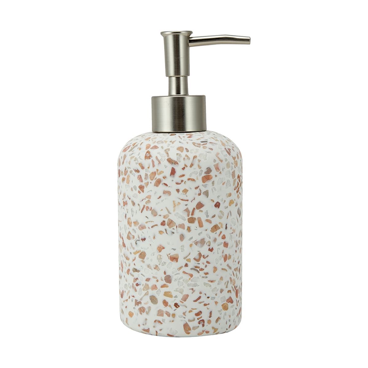 Pink Terrazzo Soap Dispenser