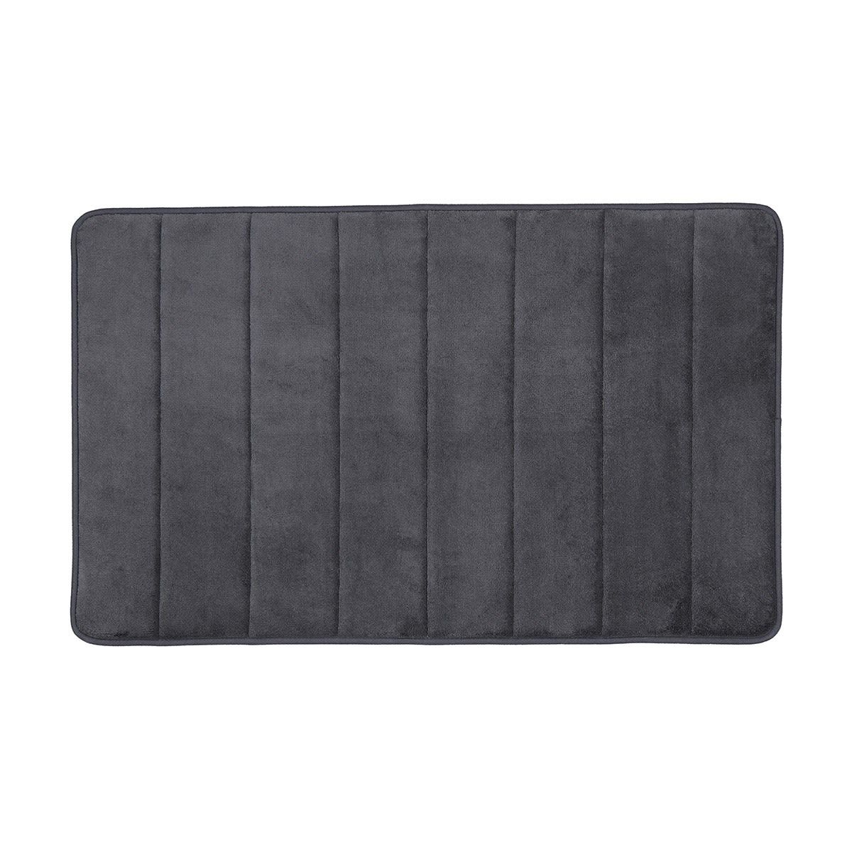 Memory Foam Bath Mat - Ebony
