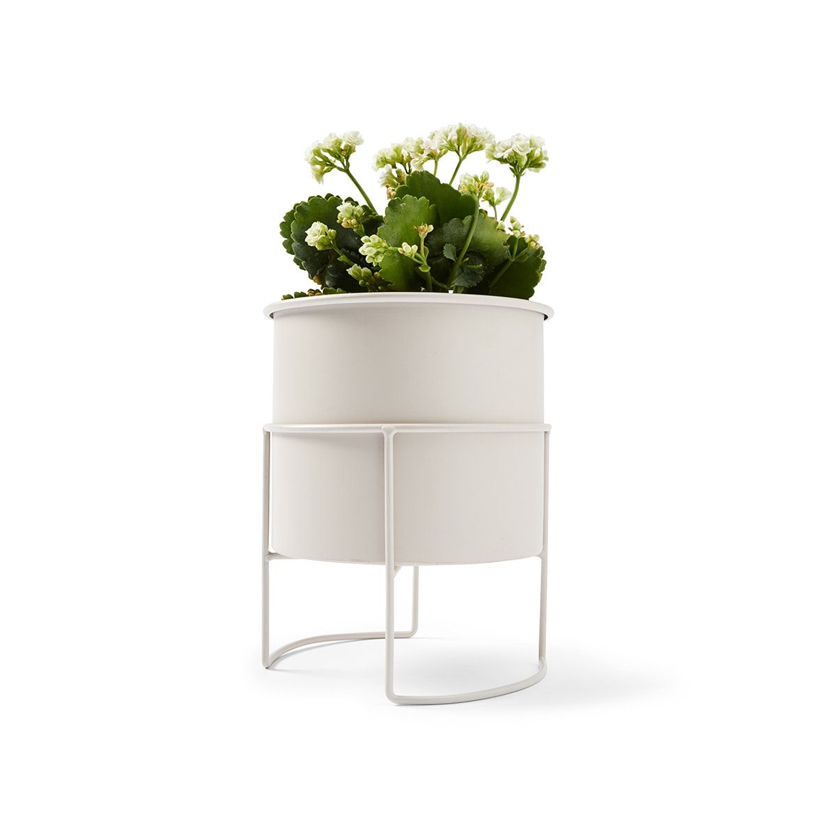 Medium Metal Pot on Stand