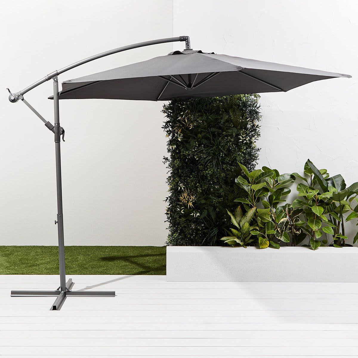 Cantilever Umbrella - Grey