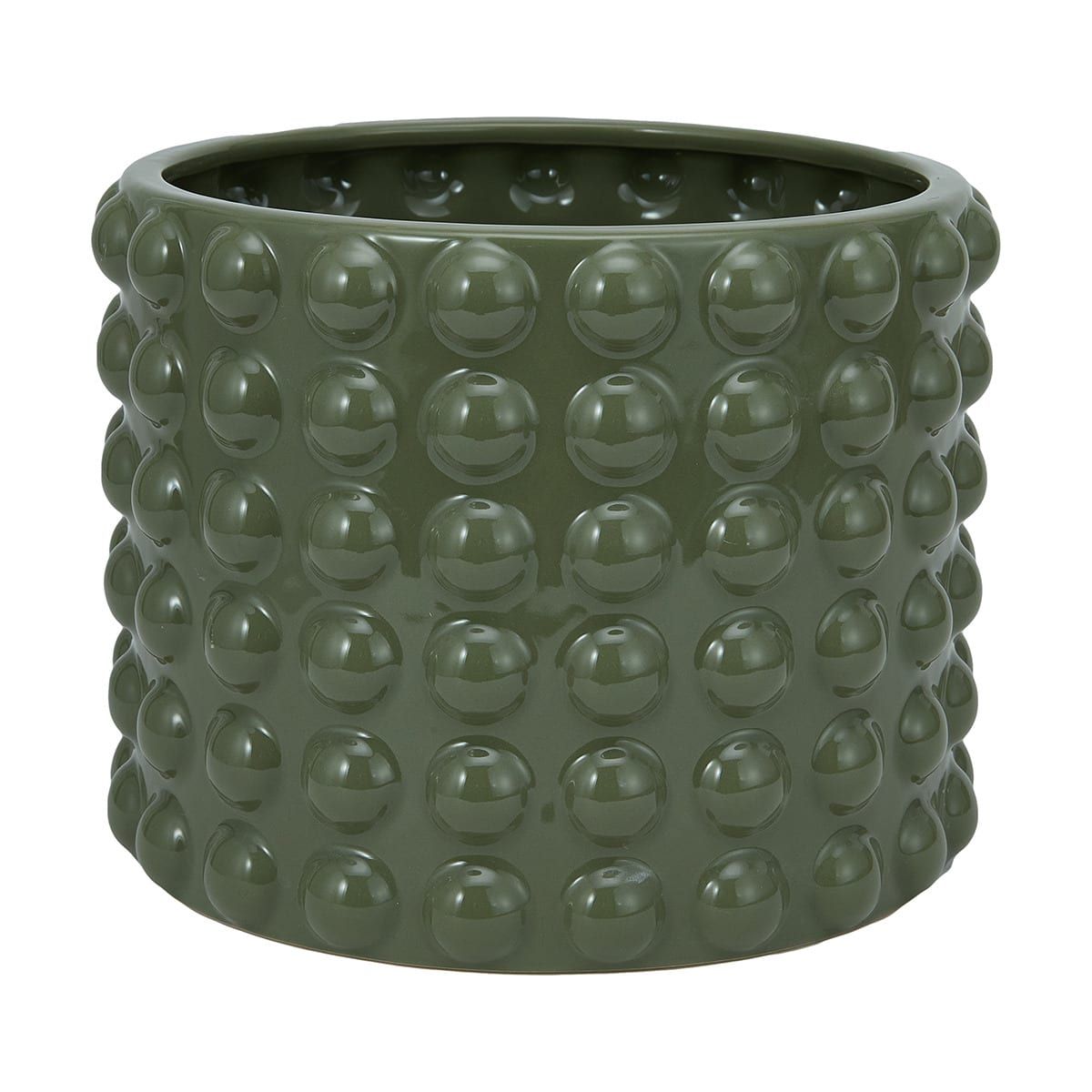 Large Green Bubble Pot