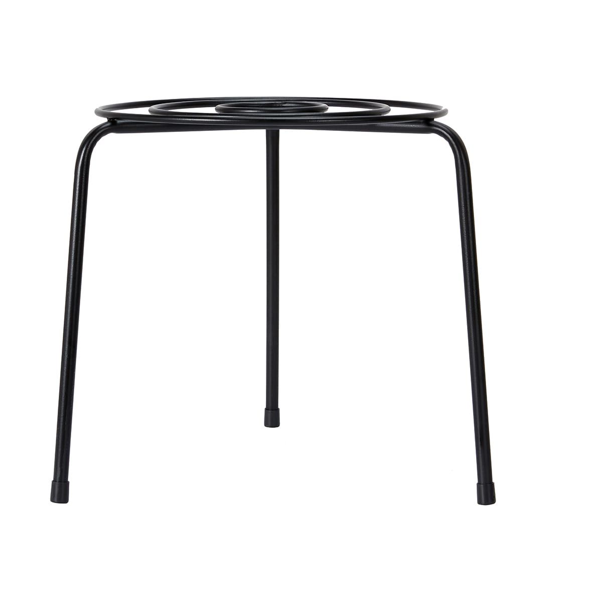 Circular Pot Stand - Black